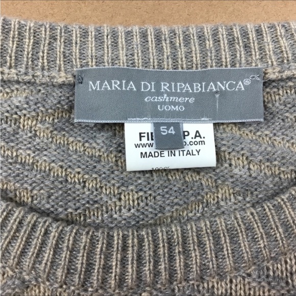 Maria Di Ripabianca Italian 100% Cashmere Sweater - Picture 5 of 7